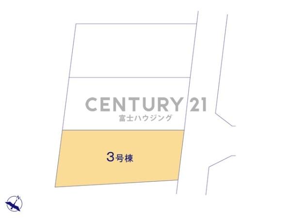 藤沢市辻堂東海岸1丁目　新築戸建3号棟　全3棟