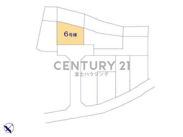 藤沢市城南5丁目Ⅱ　新築戸建6号棟　全7棟