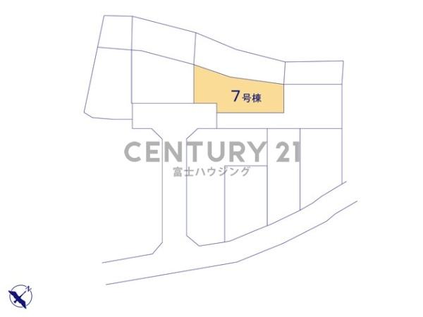 藤沢市城南5丁目Ⅱ　新築戸建7号棟　全7棟