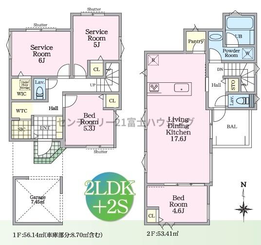 茅ヶ崎市中島Ⅱ　新築1号棟　全4棟