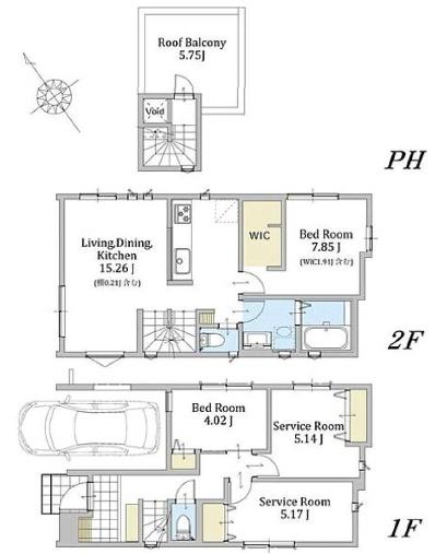 茅ヶ崎市十間坂206　新築戸建3号棟