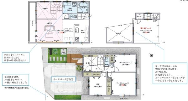 藤沢市辻堂6丁目　新築戸建2号棟　全4棟