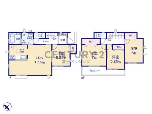 茅ヶ崎市堤102番　新築戸建A号棟　全1棟