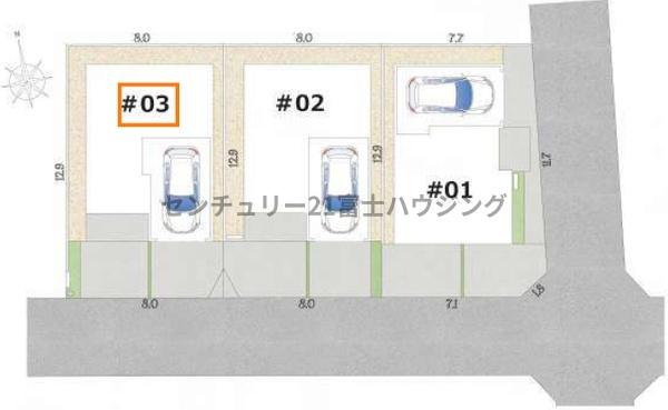 藤沢市羽鳥2丁目　新築戸建3号棟　全3棟