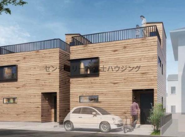茅ヶ崎市小和田3丁目　新築戸建B棟　全2棟