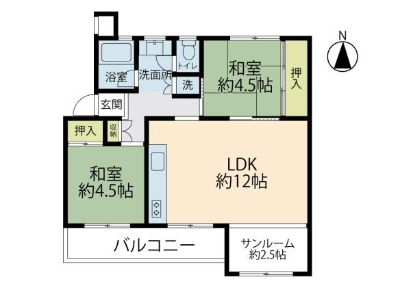 辻堂団地1階