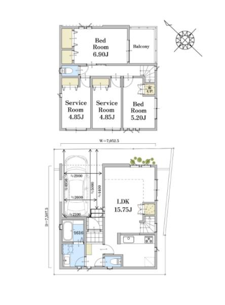 茅ヶ崎市十間坂２丁目の新築一戸建