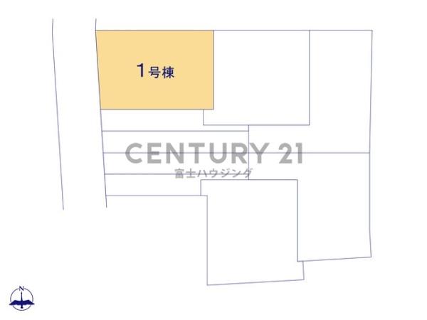 茅ヶ崎市下町屋2丁目Ⅱ　新築1号棟　全5棟