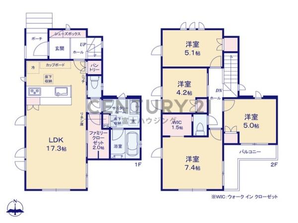茅ヶ崎市柳島海岸　新築戸建1号棟　全19棟