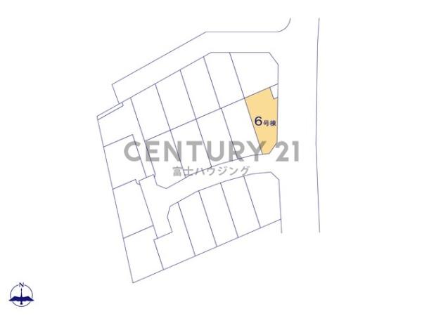 茅ヶ崎市柳島海岸　新築戸建6号棟　全19棟