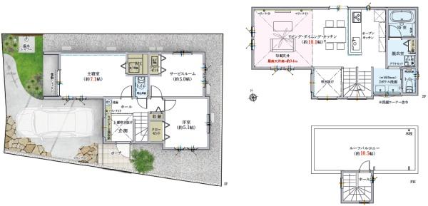 藤沢市辻堂3丁目Ⅱ　新築戸建　全1棟