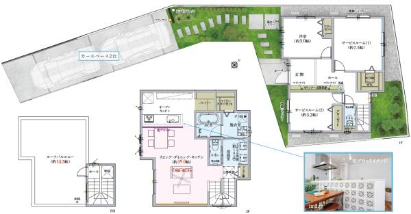藤沢市鵠沼海岸2丁目1期　新築3号棟　全4区画