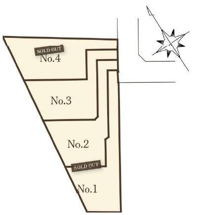 藤沢市辻堂東海岸212　新築戸建3号棟　全4棟