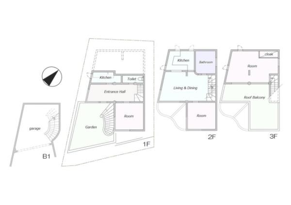 鎌倉市笛田５丁目の中古一戸建て