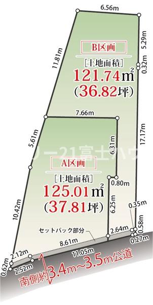 鎌倉市浄明寺2丁目　条件無売地B区画　全2区画