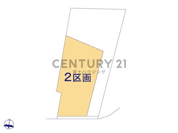 藤沢市鵠沼海岸7丁目　条件無売地NO2　全2区画