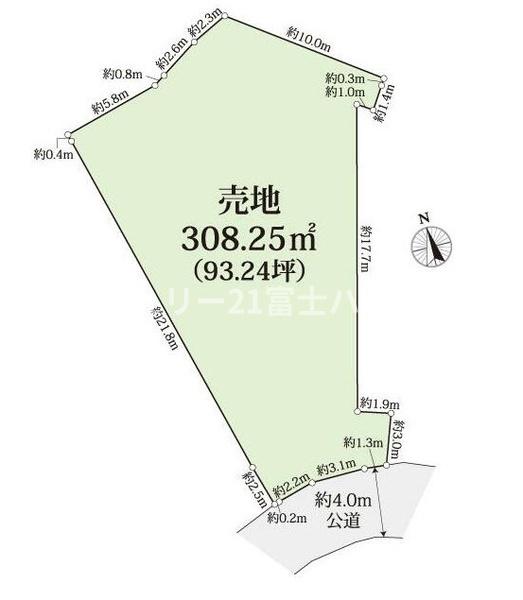 鎌倉市台4丁目　条件無売地　全1区画