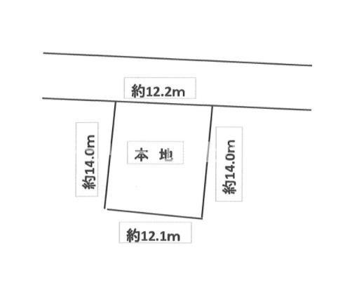茅ヶ崎市堤　条件無売地　全1区画