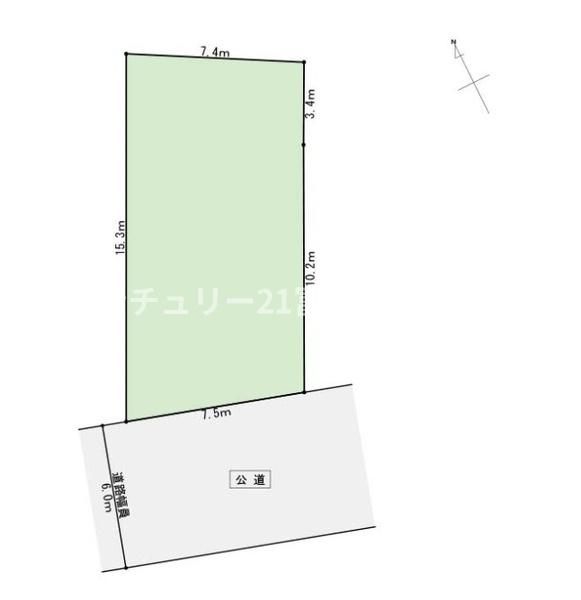 藤沢市葛原　条件無売地　全1区画