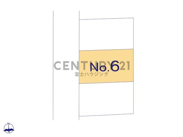 茅ヶ崎市矢畑　売地NO6　全7区画