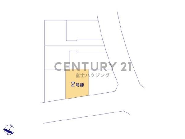 藤沢市石川5丁目　新築戸建2号棟　全7棟