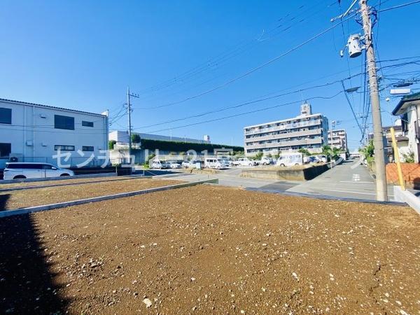 藤沢市石川6丁目　条件無売地NO3　全3区画