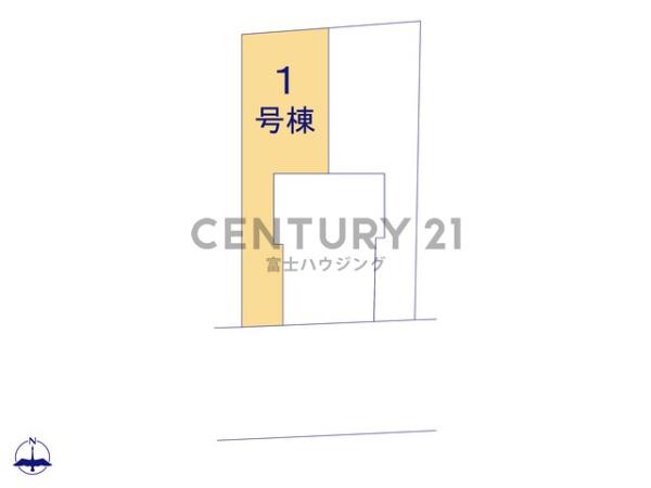 藤沢市辻堂元町2丁目　新築戸建1号棟　全3棟