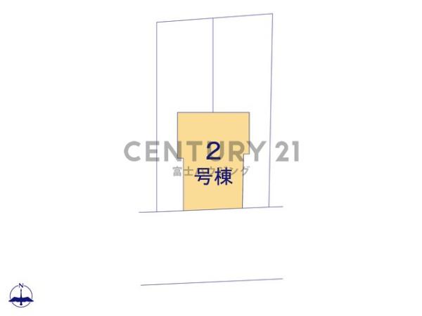 藤沢市辻堂元町2丁目　新築戸建2号棟　全3棟