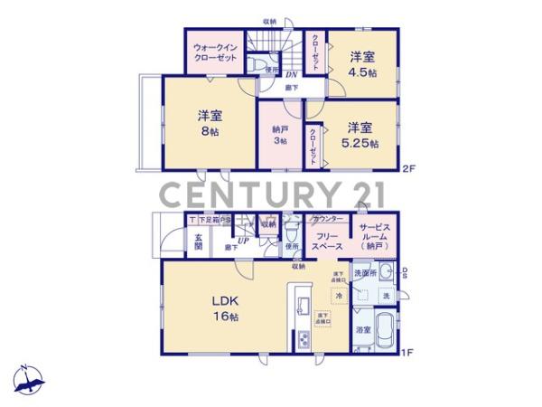 茅ヶ崎市高田8期　新築戸建1号棟　全1棟