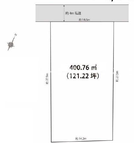 茅ヶ崎市中海岸3丁目　条件無売地　全1区画