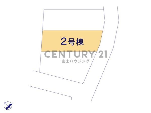 茅ヶ崎市西久保1期　新築戸建2号棟　全3棟