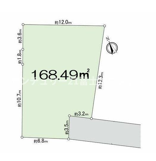 藤沢市片瀬4丁目　条件無売地　全1区画