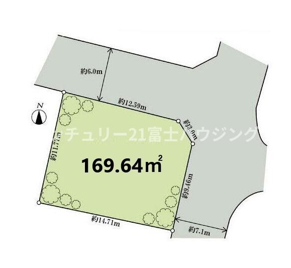 藤沢市石川２丁目　条件無売地　全1区画