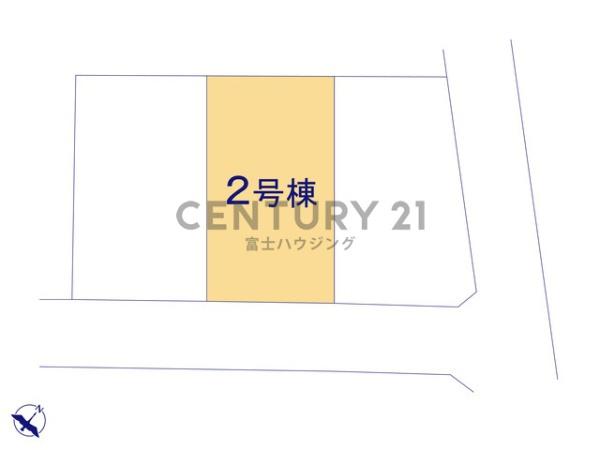 藤沢市鵠沼藤が谷4丁目　新築戸建2号棟　全3棟