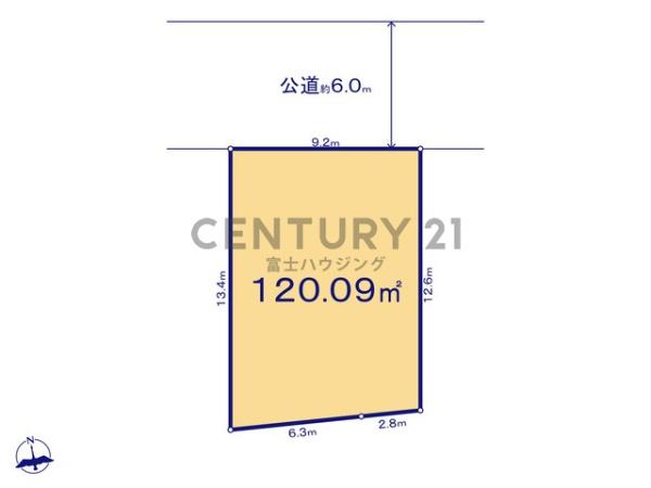 藤沢市高倉8期　売地6　全8区画