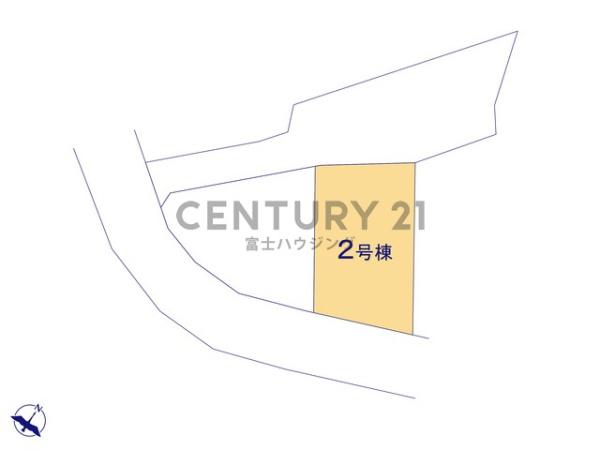 藤沢市立石2期　新築戸建2号棟　全3棟