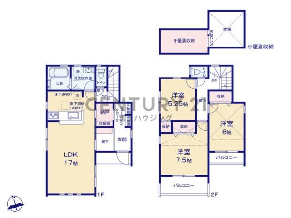 藤沢市辻堂太平台1丁目　新築戸建2号棟　全3棟