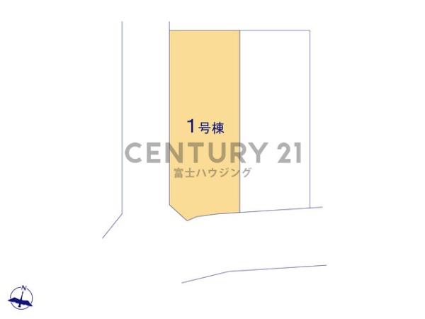 茅ヶ崎市室田3期　新築戸建1号棟　全2棟