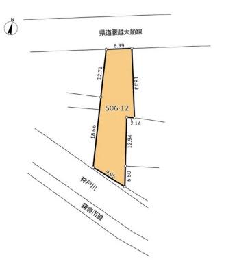 鎌倉市腰越4丁目　条件無売地　全1区画