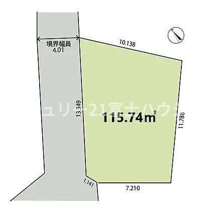 藤沢市辻堂5丁目　条件無売地　全1区画