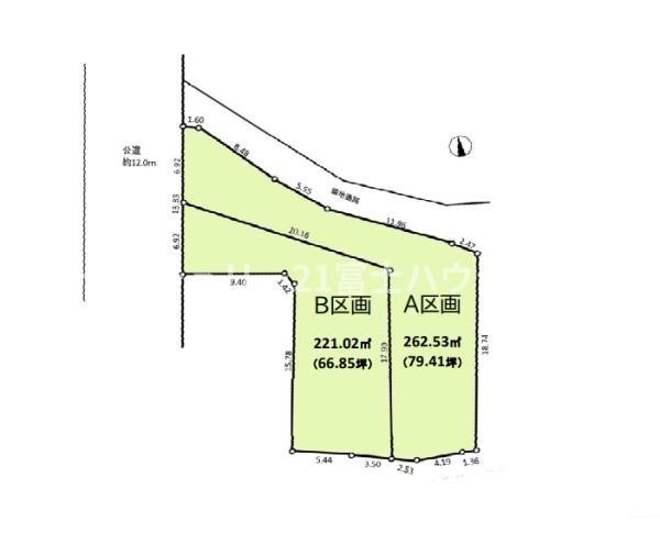 鎌倉市鎌倉山4丁目　条件無売地A区画　全2区画