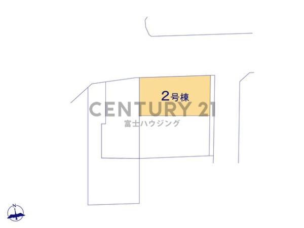 藤沢市藤沢　新築戸建2号棟　全4棟