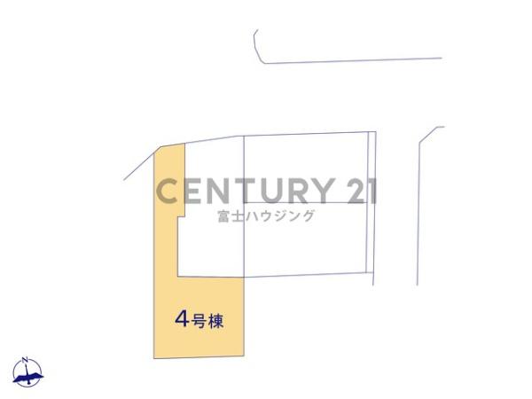 藤沢市藤沢　新築戸建4号棟　全4棟