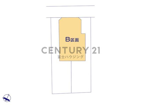 茅ヶ崎市中海岸3丁目　条件無売地B区画　全3区画
