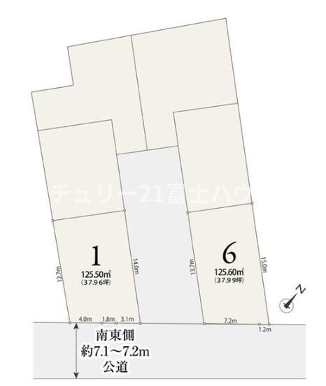藤沢市辻堂東海岸1丁目　売地NO6　全6区画