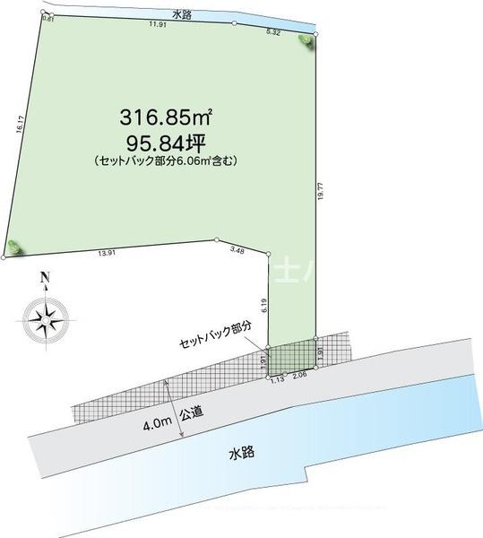 鎌倉市大町2丁目　条件無売地　全1区画