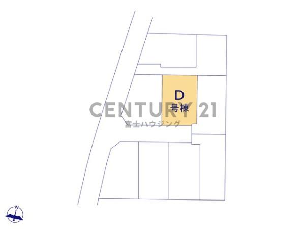 藤沢市鵠沼神明4丁目　新築戸建D号棟　全9棟