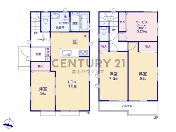 藤沢市鵠沼神明4丁目　新築戸建E号棟　全9棟