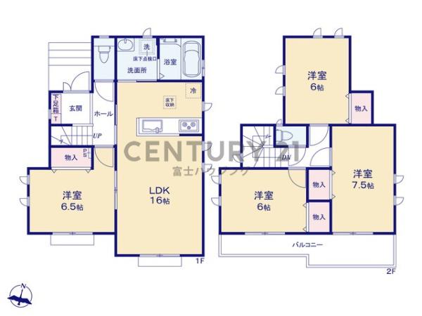 藤沢市鵠沼神明4丁目　新築戸建F号棟　全9棟