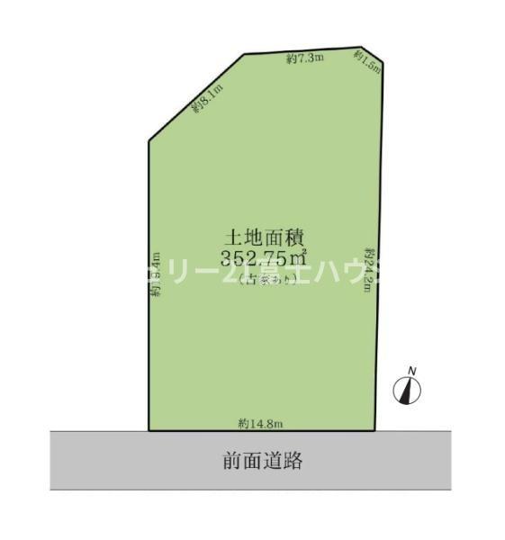 鎌倉市浄明寺4丁目　条件無売地　全1区画